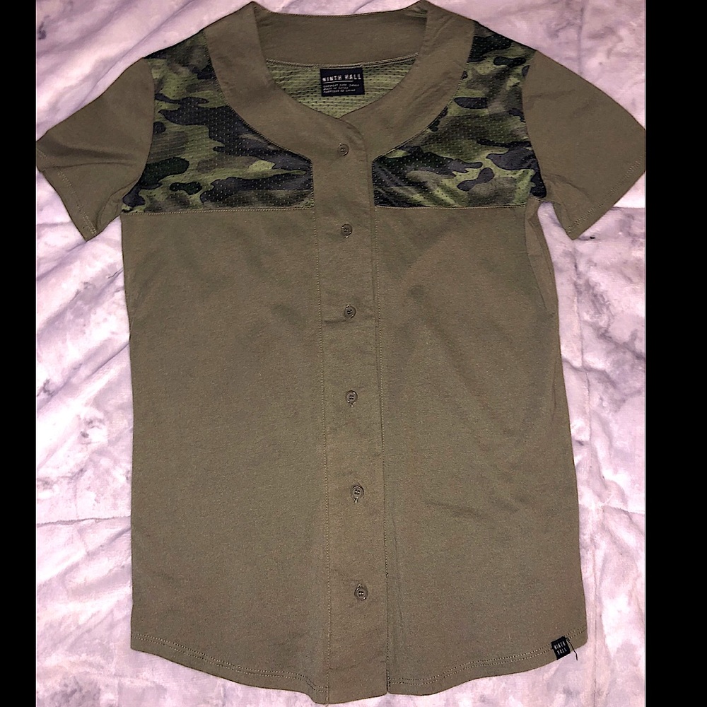 Ninth Hall Button Up Tshirt
